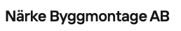 Närke Byggmontage
